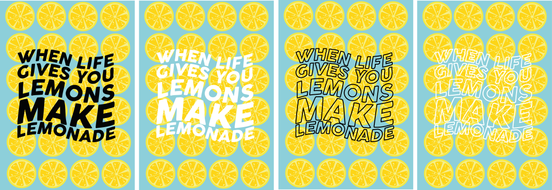 lemon design layout